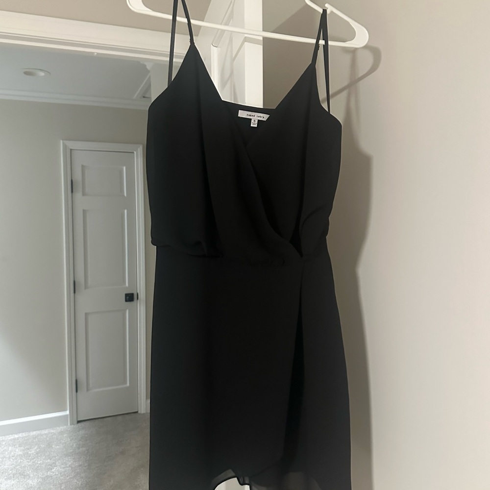 Naked Zebra Black Mini Dress